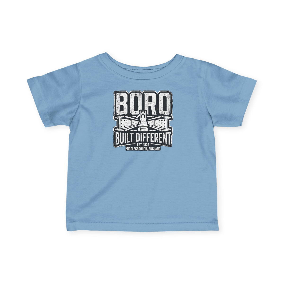 Infant Tee - Boro Built Different — 'BORO Built Different' Graphic T-Shirt