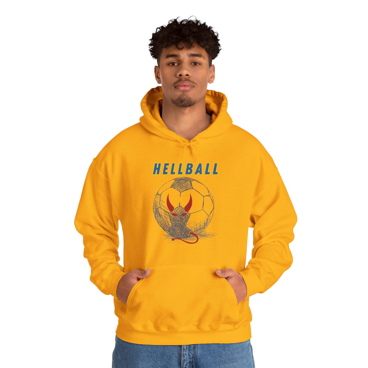 HELLBALL Hoodie 'front print' only.