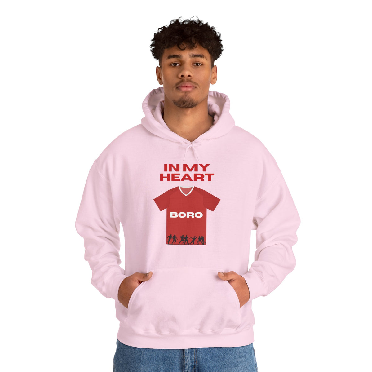 In My HEART Hoodie 'front print' only.