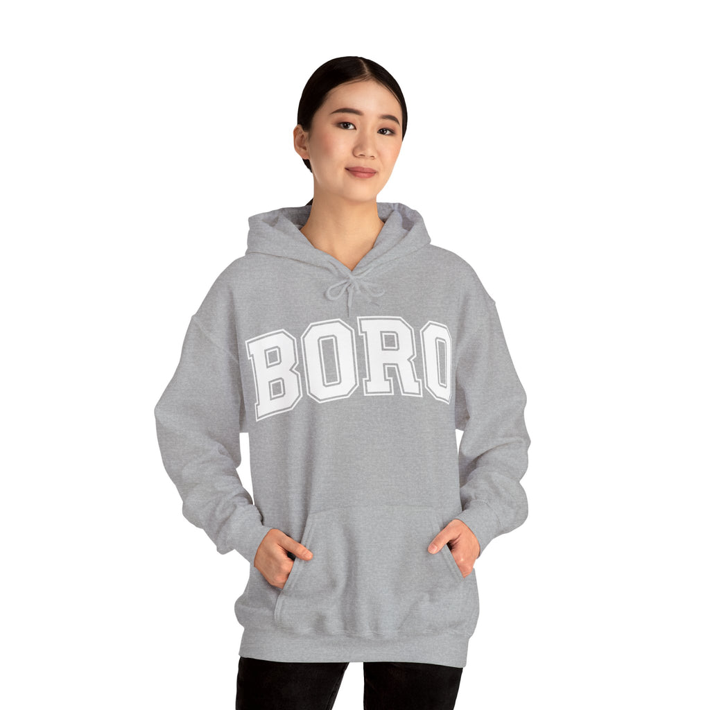 Uni BORO Style Hoodie 'front print' only.