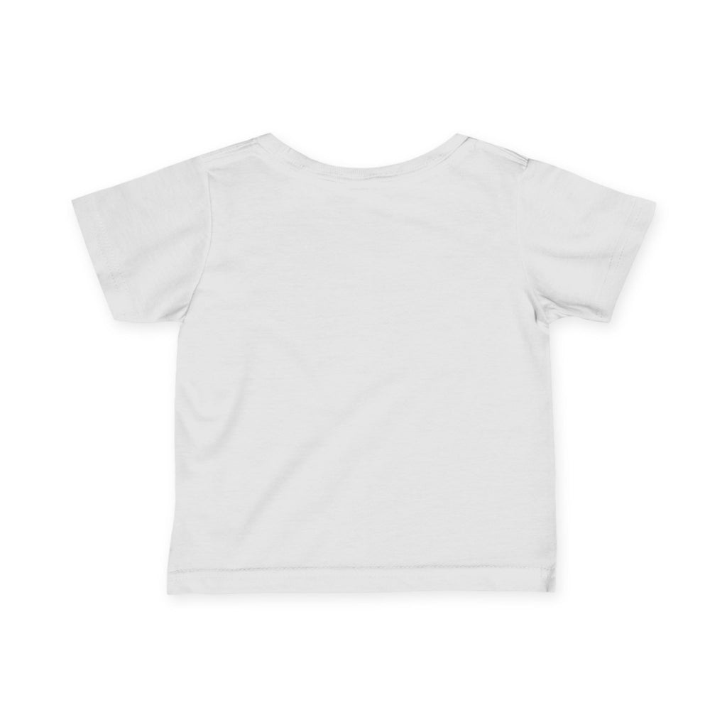 Infant Tee — "BORO BORO BORO" Red & White Graphic Baby Shirt