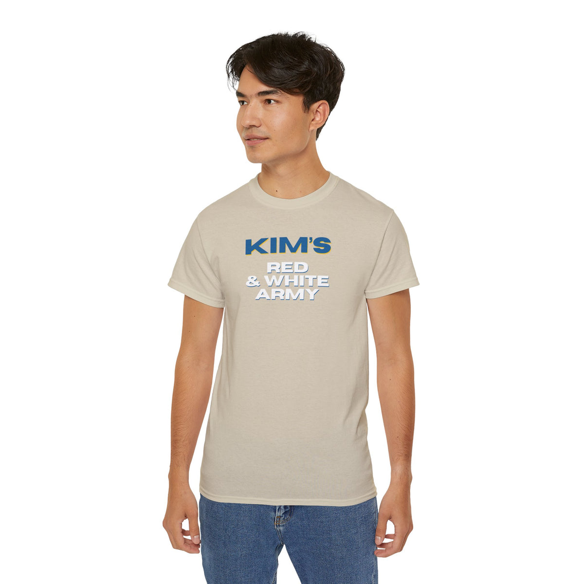 Kim’s Red & White Army T-Shirt