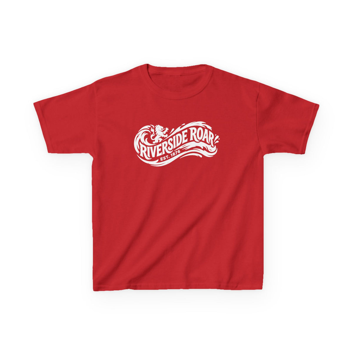 Kids T‑Shirt — Riverside Roar Middlesbrough fc Boro Wave Tshirt (Youth)