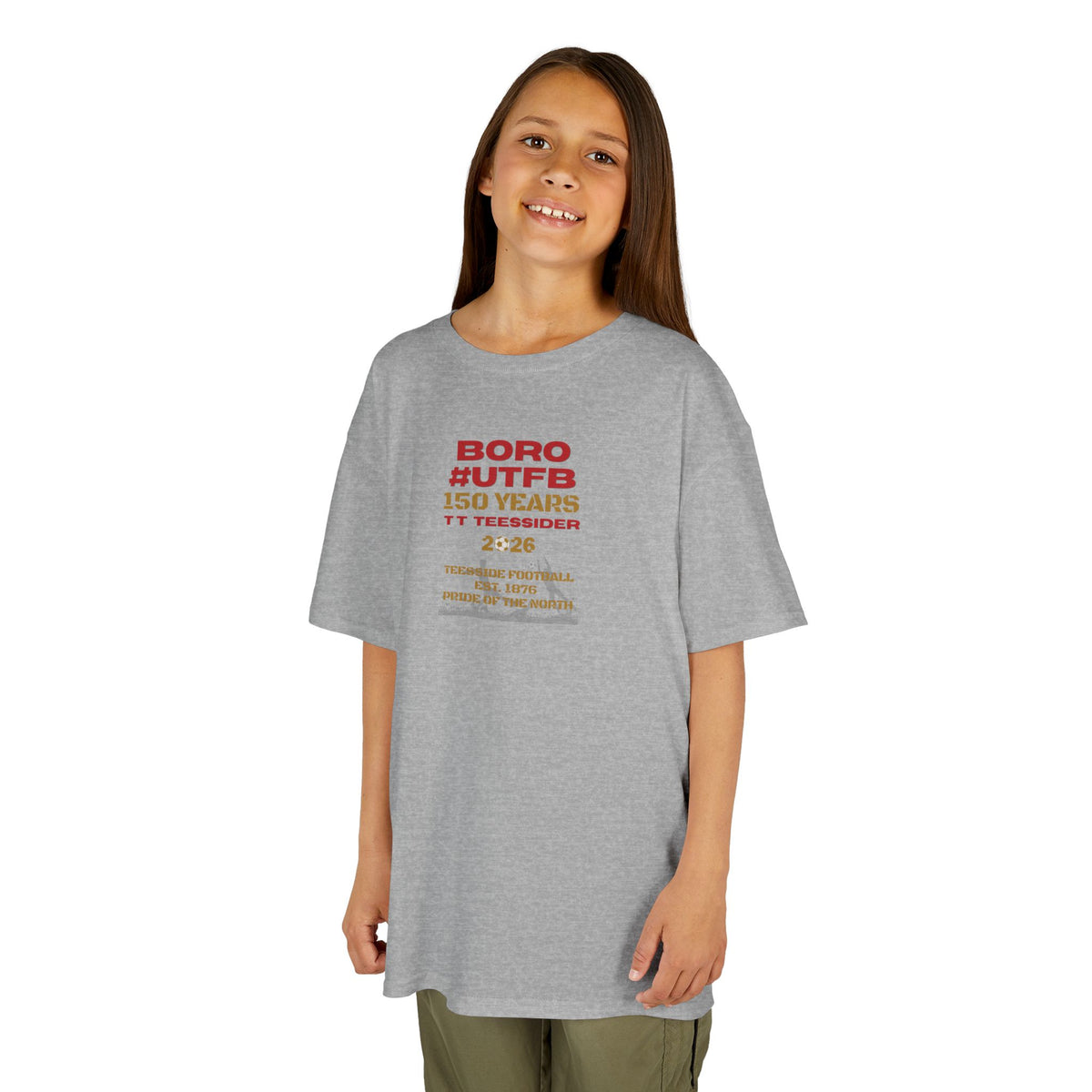 Kids BORO Football Club 150 Years Commemorative Tee