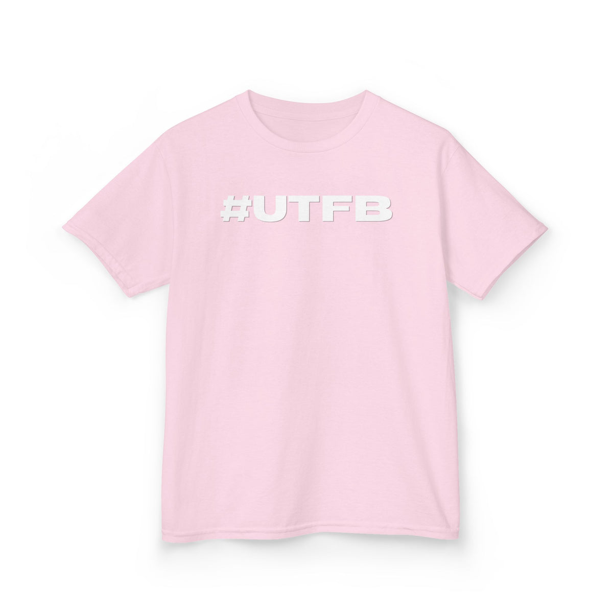 Kids BORO Tee — White #UTFB Graphic Youth T-Shirt