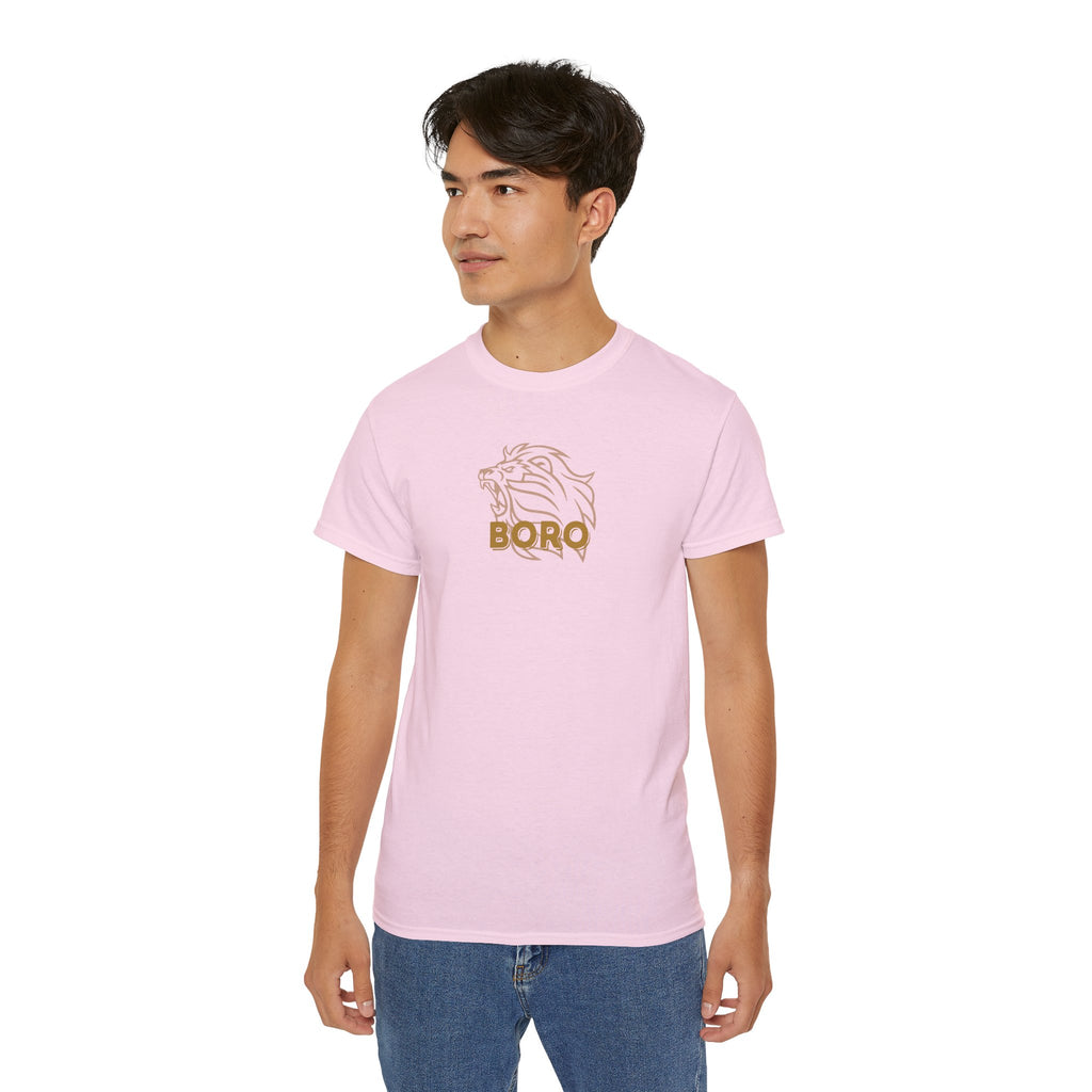 GOLD Roaring Lion BORO Football T-Shirt