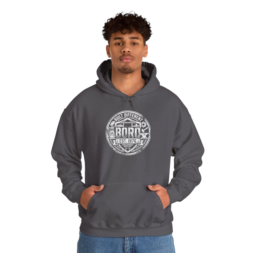 Adult BORO Built Different – Boro Logo Hoodie