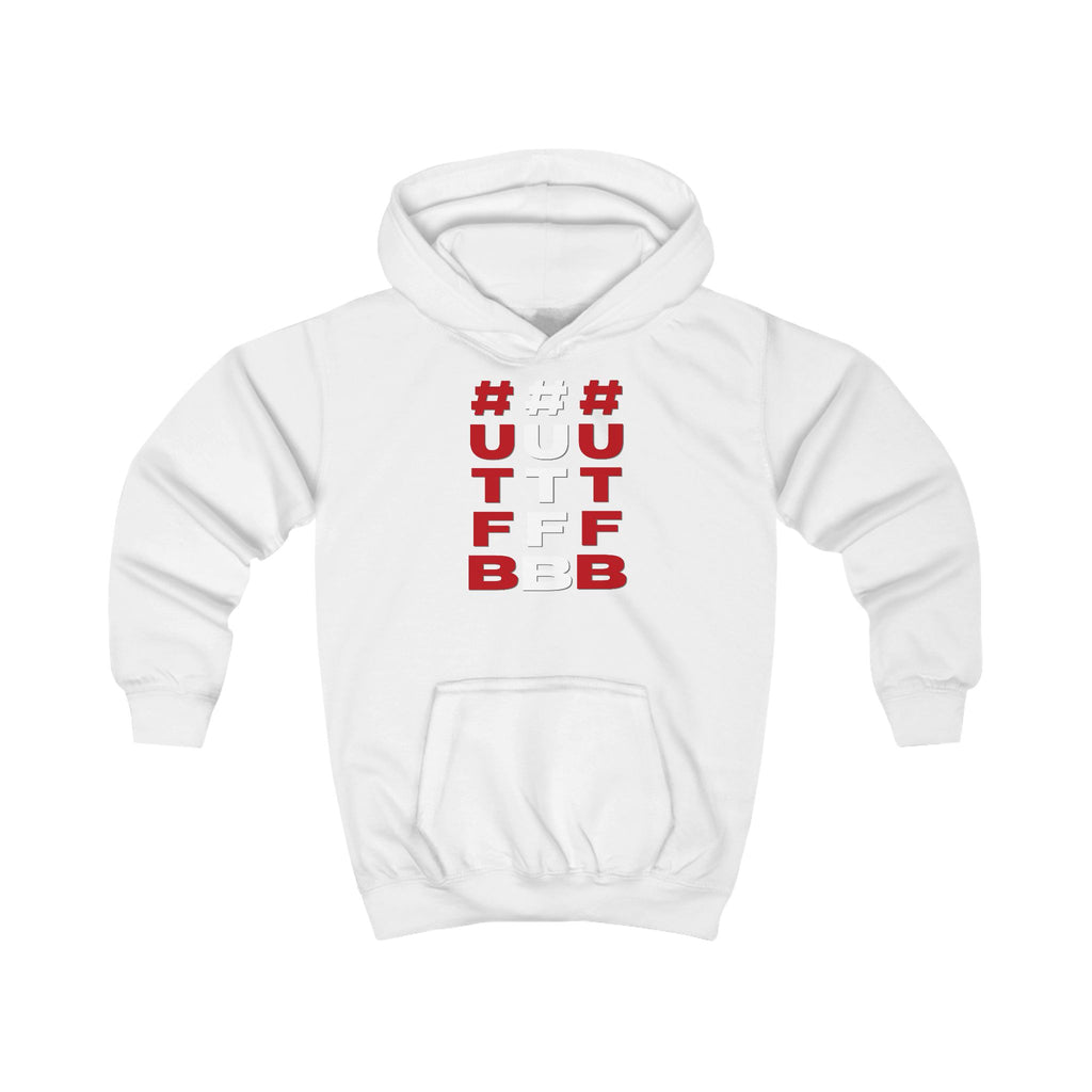 Kids BORO Hoodie - Bold Vertical #UTFB Youth Sweatshirt