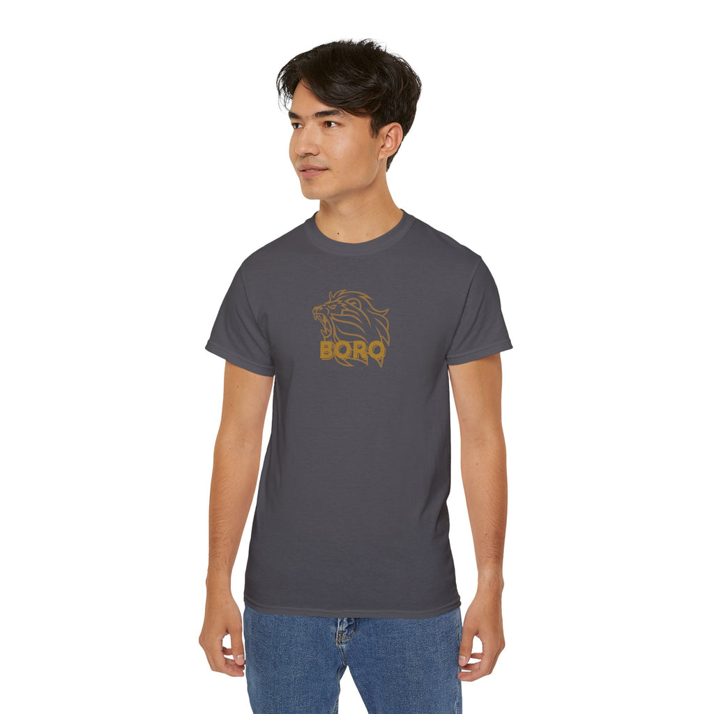 GOLD Roaring Lion BORO Football T-Shirt