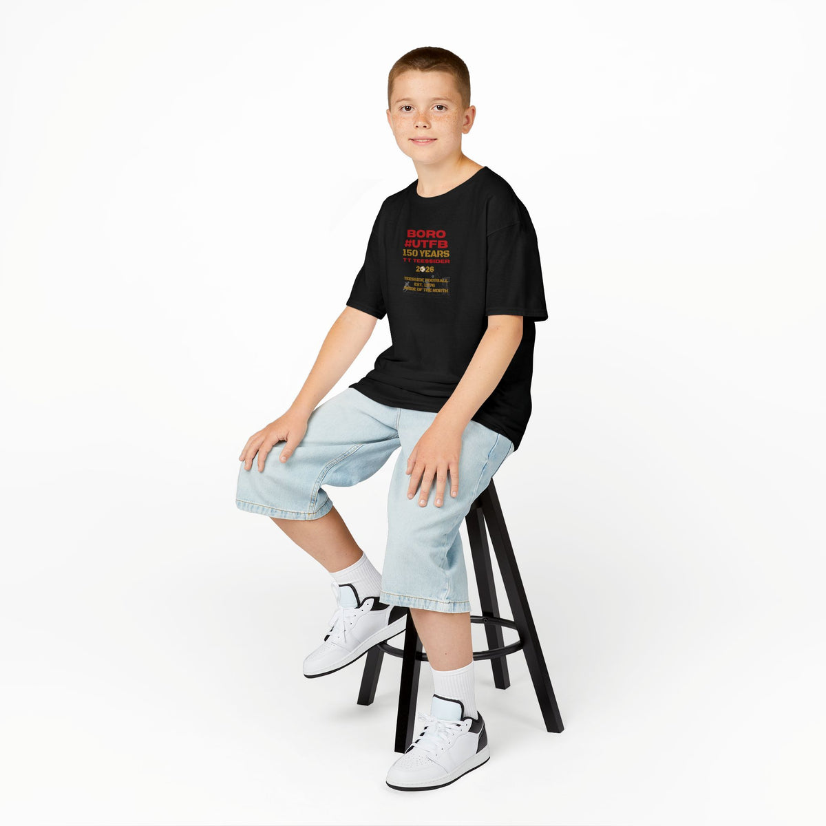 Kids BORO Football Club 150 Years Commemorative Tee