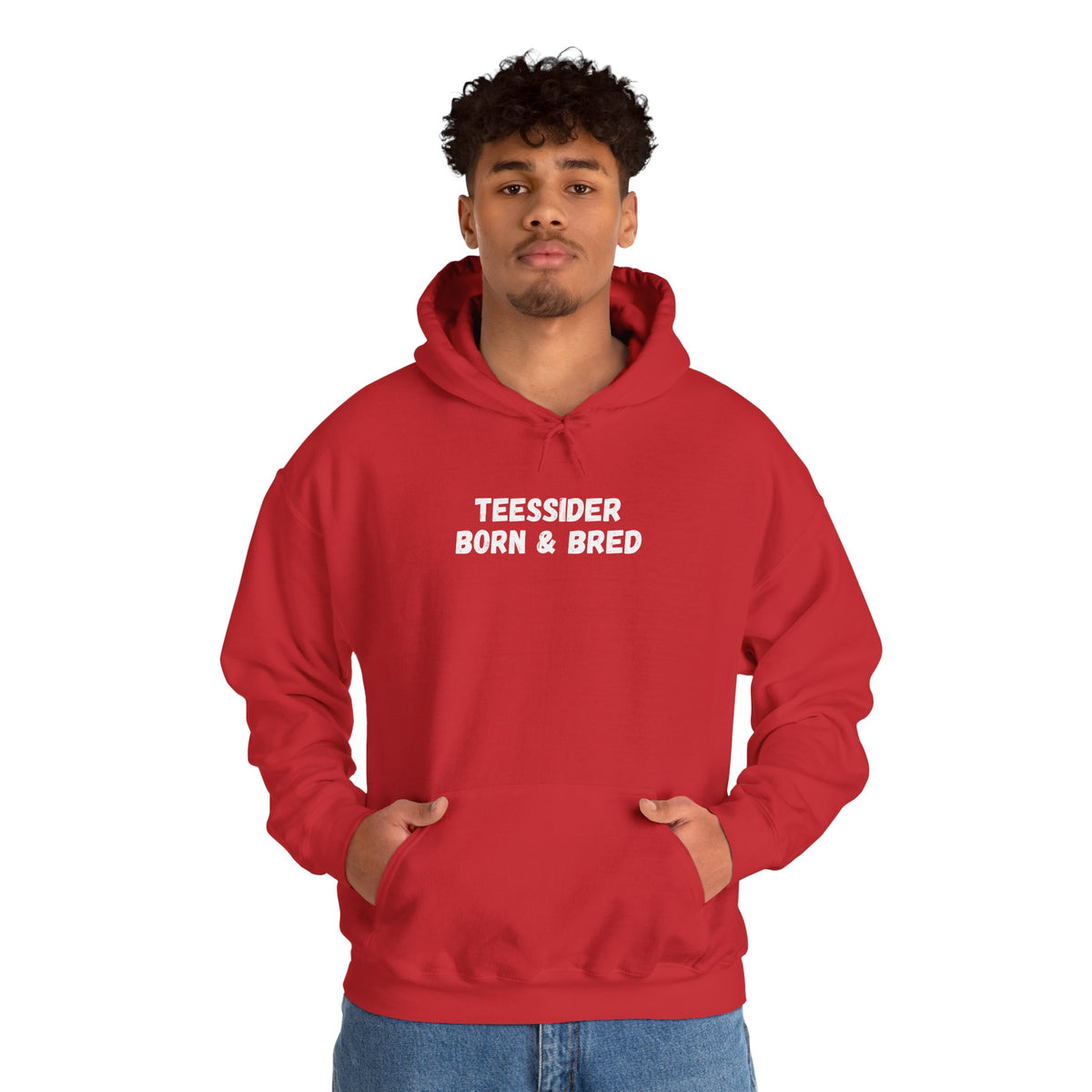Teessider Born & Bred Hoodie — #UTB BORO STYLE 'front print only'