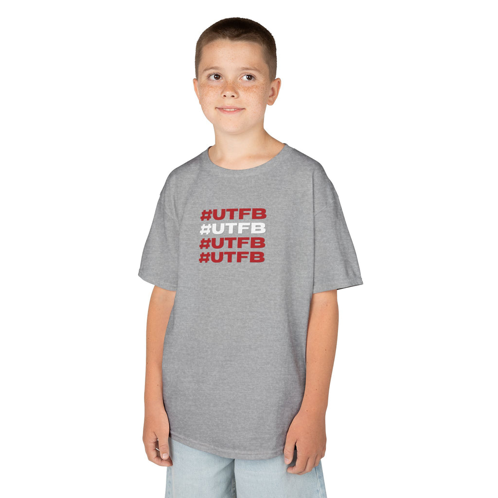 Kids Tee — #UTFB Repeated Graphic Youth T-Shirt