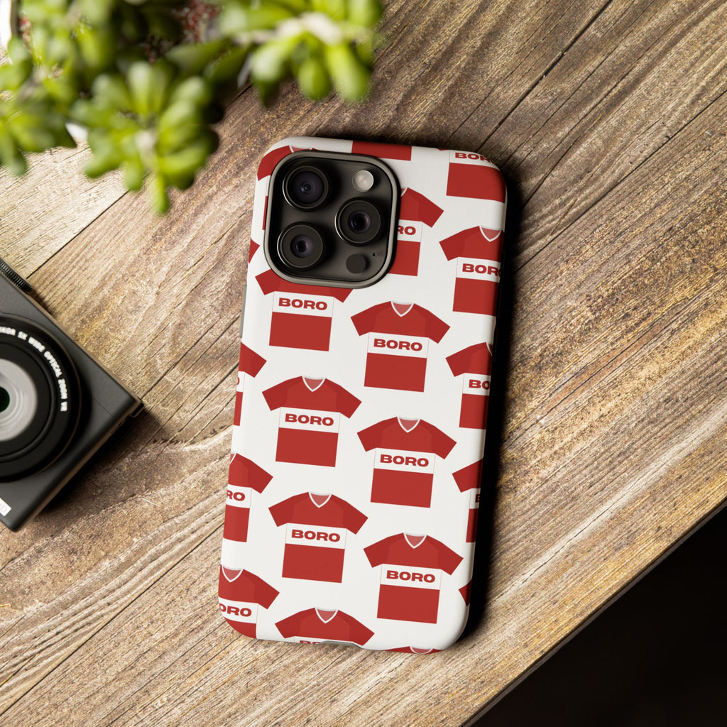 Boro Football Shirt Pattern Phone Case