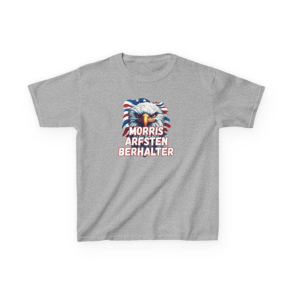 Kids Tee — Patriotic Eagle "Morris Arfsten Berhalter" BORO Graphic