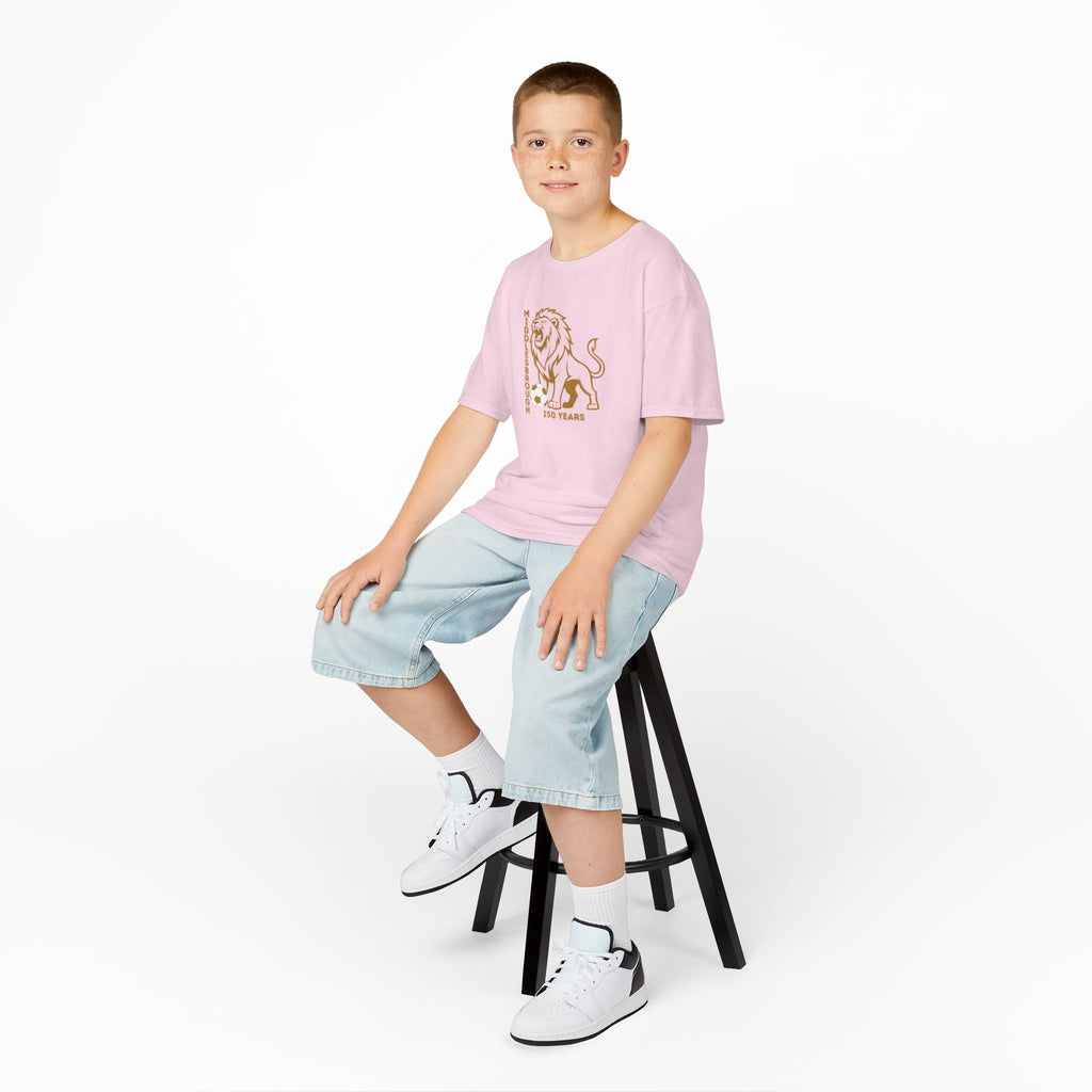Kids Middlesbrough Lion Graphic Tee — "150 Years" Anniversary Shirt