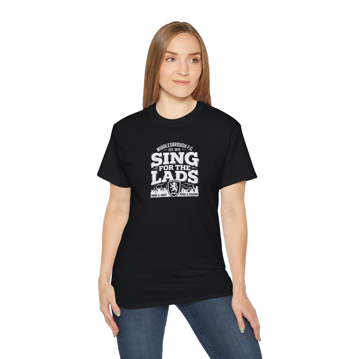 Sing for the Lads T-Shirt — Middlesbrough Football Fan Tee