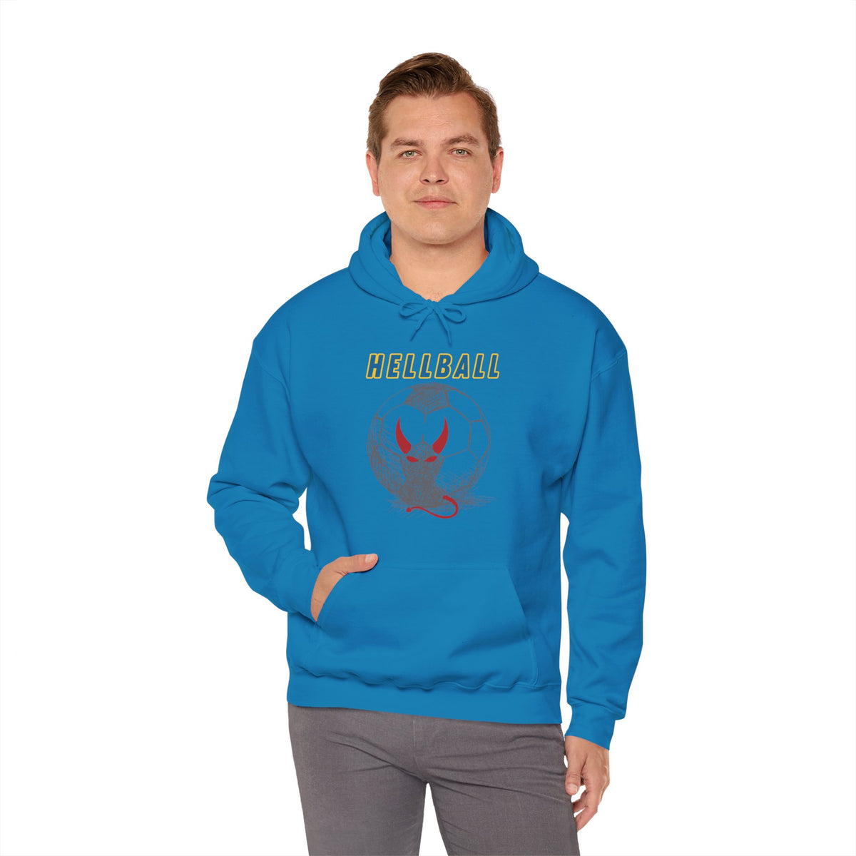 HELLBALL Hoodie 'front print' only.