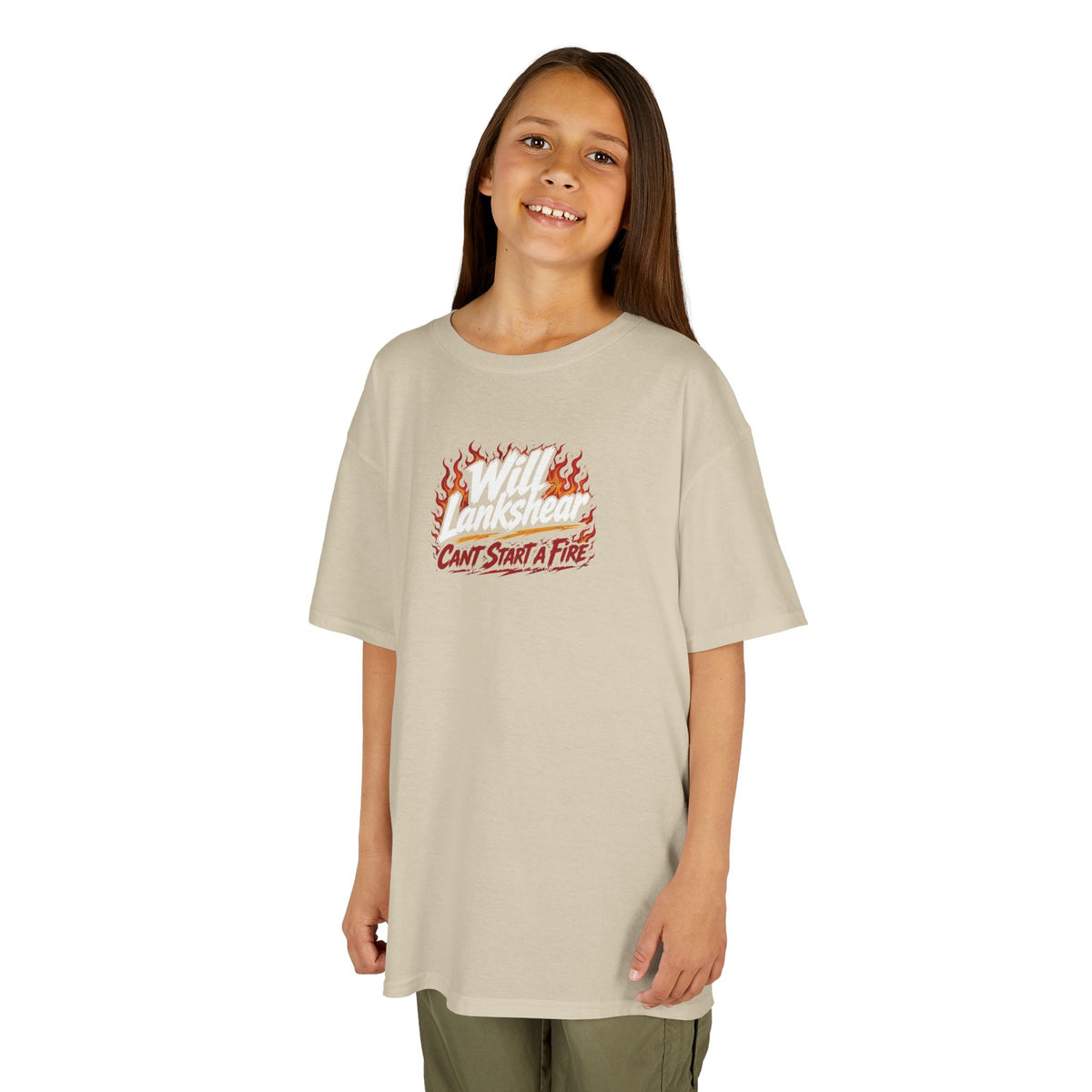 Kids T‑Shirt - "Will Landshear" Flame BORO Tshirt