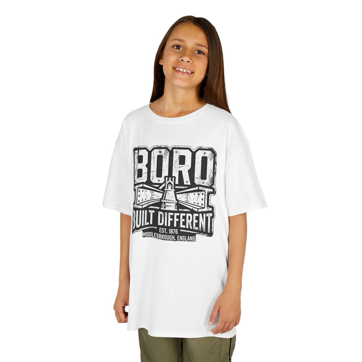Kids Tee — Boro Built Different Tee — 'BORO Built Different' Graphic T-Shirt