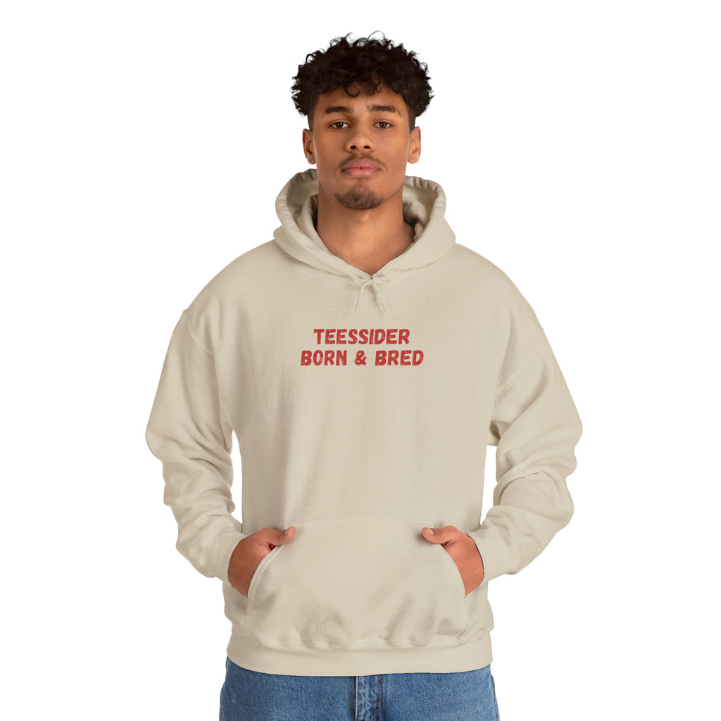 Teessider Born & Bred Hoodie — #UTB BORO STYLE 'front print only'