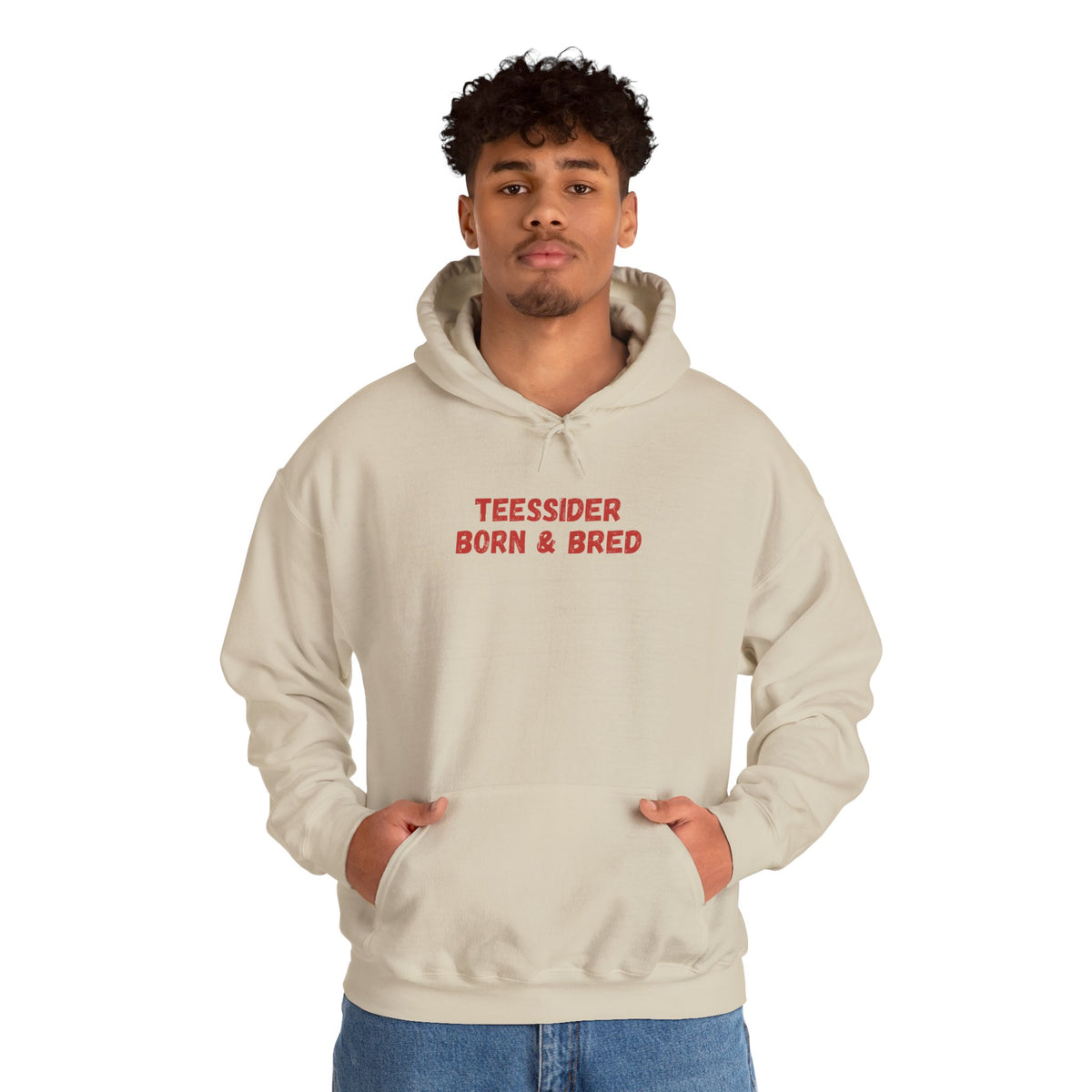 Teessider Born & Bred Hoodie — #UTB BORO STYLE 'front print only'