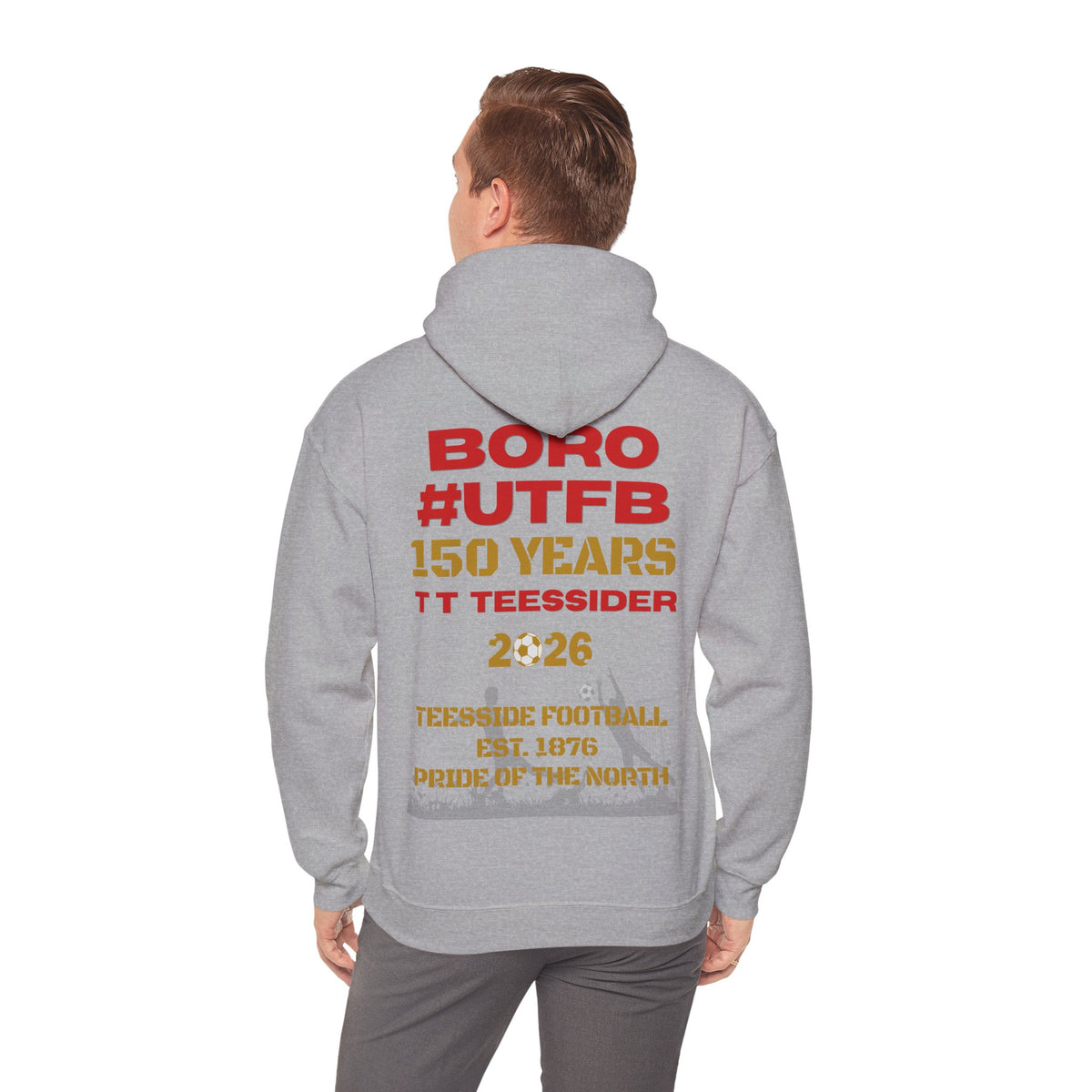 BORO 150 Years 2026 Hoodie 'back print' only.