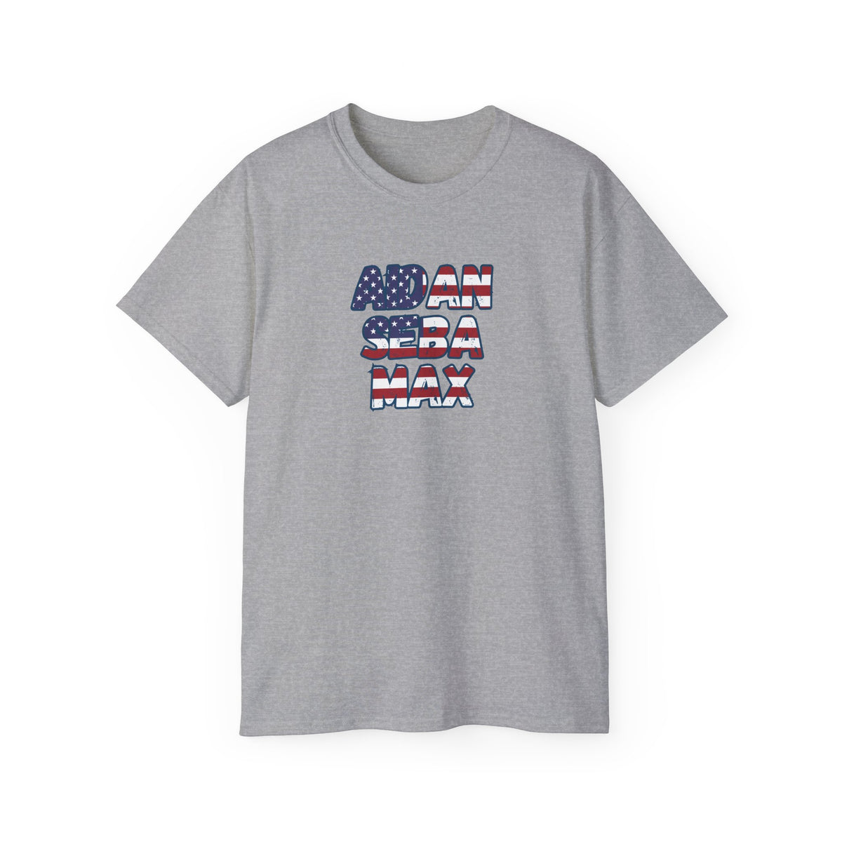 BORO's Midfield Trio Tee — AIDAN SEBA MAX USA  Graphic T‑Shirt