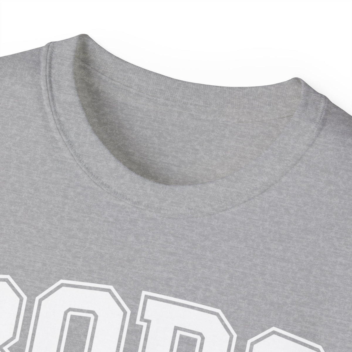 BORO Collegiate Graphic Tee — Classic UNI Lettering T-Shirt