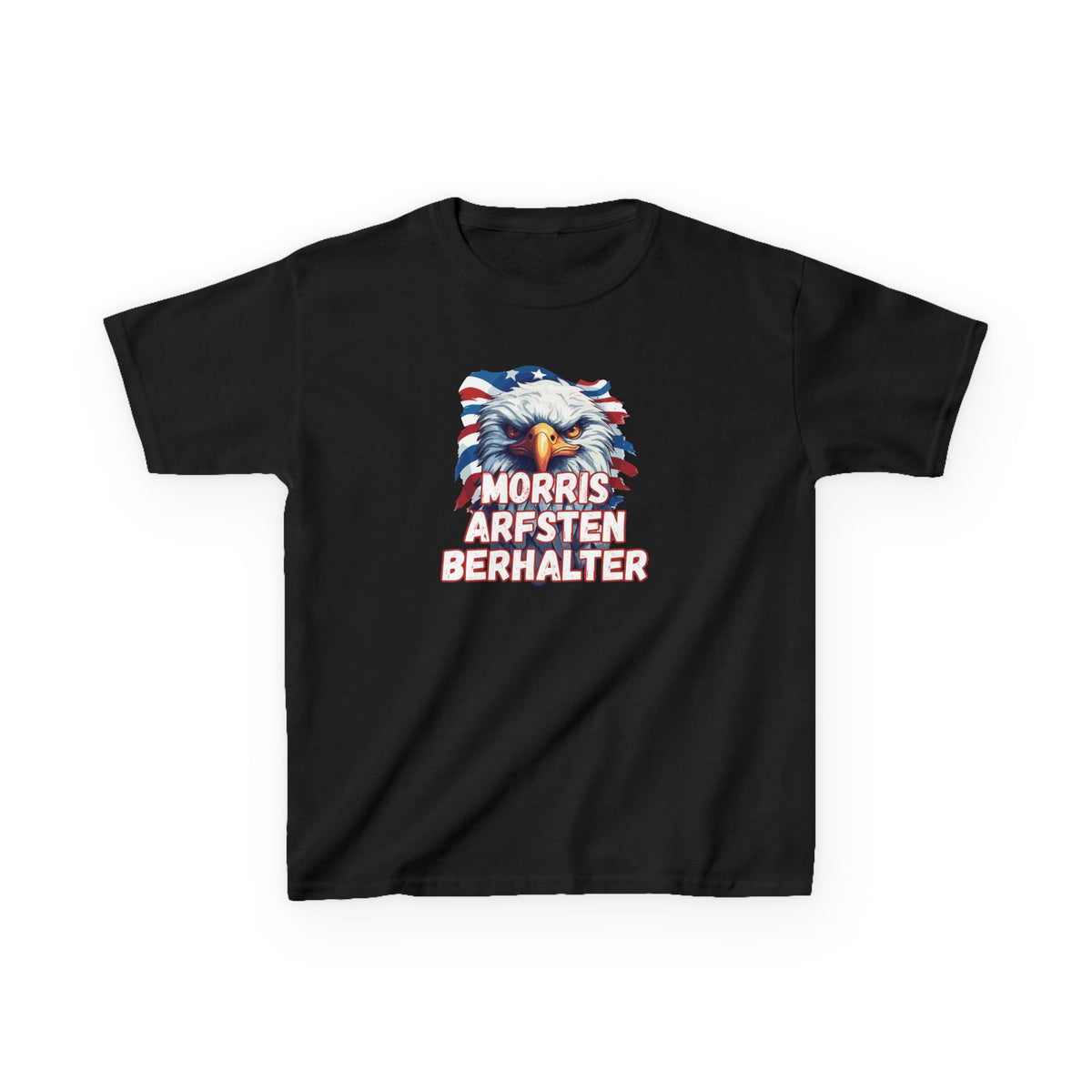 Kids Tee — Patriotic Eagle "Morris Arfsten Berhalter" BORO Graphic