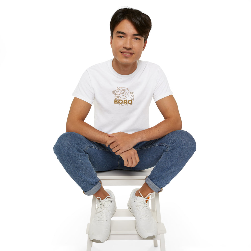 GOLD Roaring Lion BORO Football T-Shirt