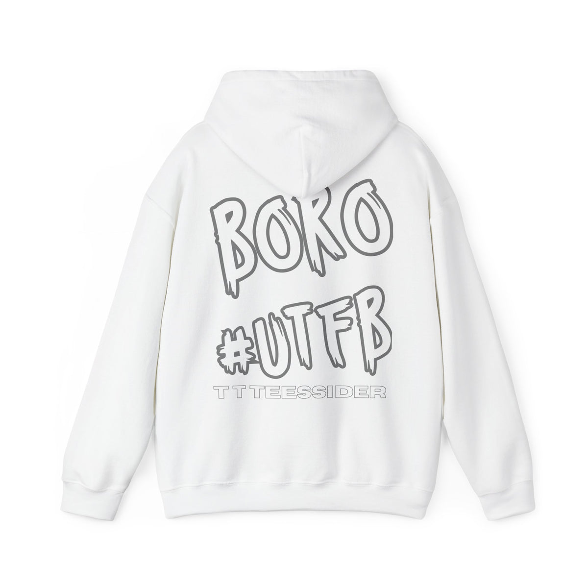 BORO #UTFB Scrawl Hoodie 'back print' only.