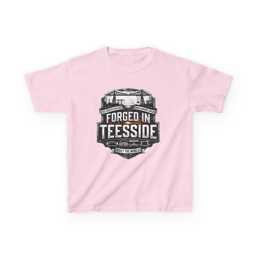 Kids Tee — "Forged in Teesside" BORO Industrial Shirt