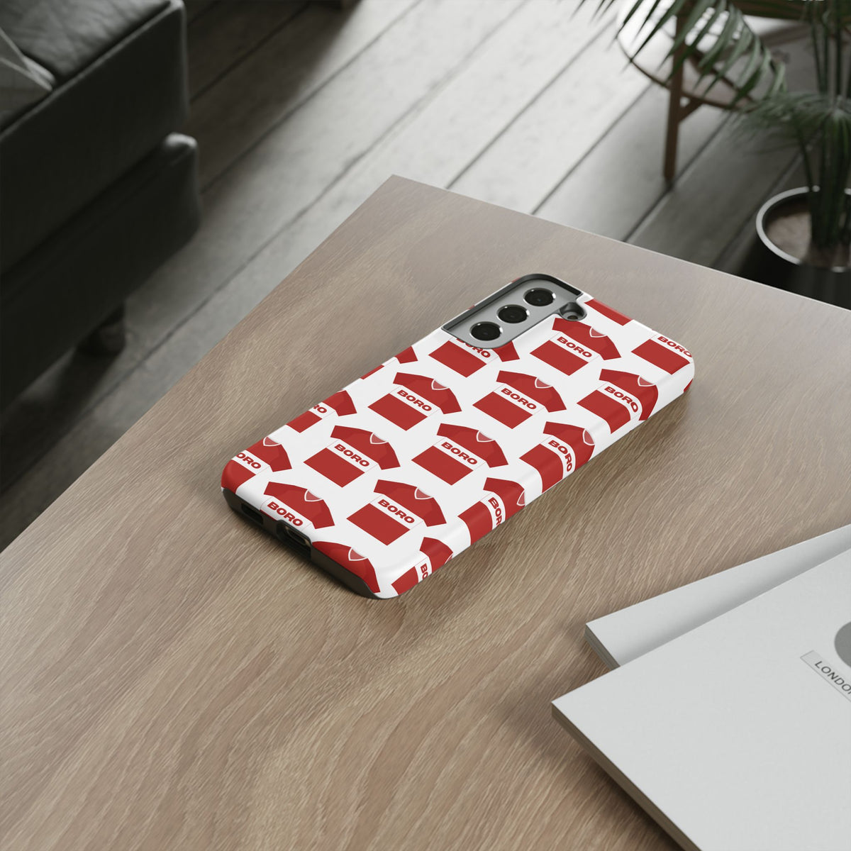 Boro Football Shirt Pattern Phone Case