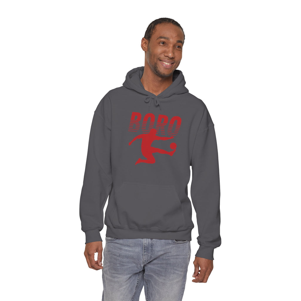 BORO Fade Player Hoodie 'front print' only.