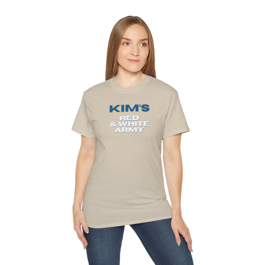 Kim’s Red & White Army T-Shirt