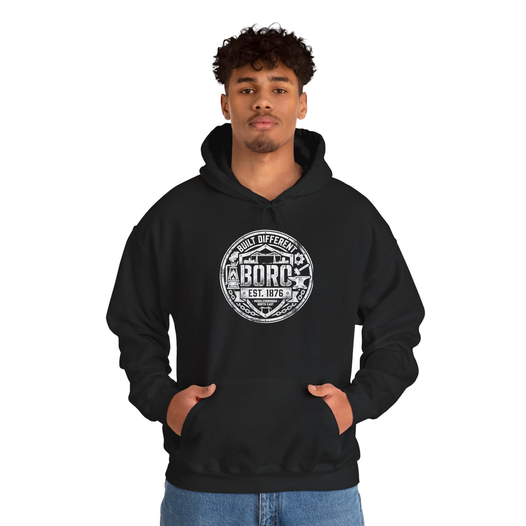 Adult BORO Built Different – Boro Logo Hoodie