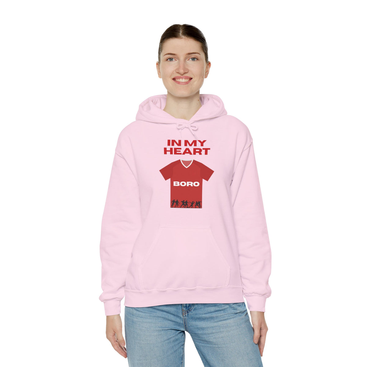 In My HEART Hoodie 'front print' only.