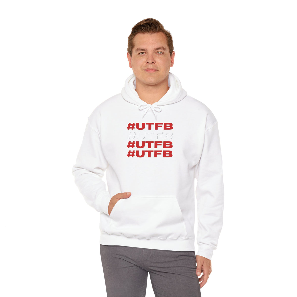 #UTFB #UTFB #UTFB #UTFB Hoodie 'front print' only.