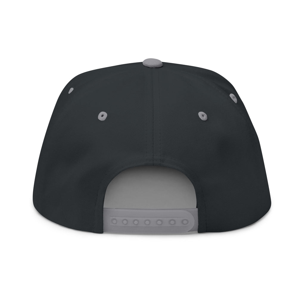 BORO Flat Bill Cap — Embroidered 'BORO' Vintage UNI Snapback Hat
