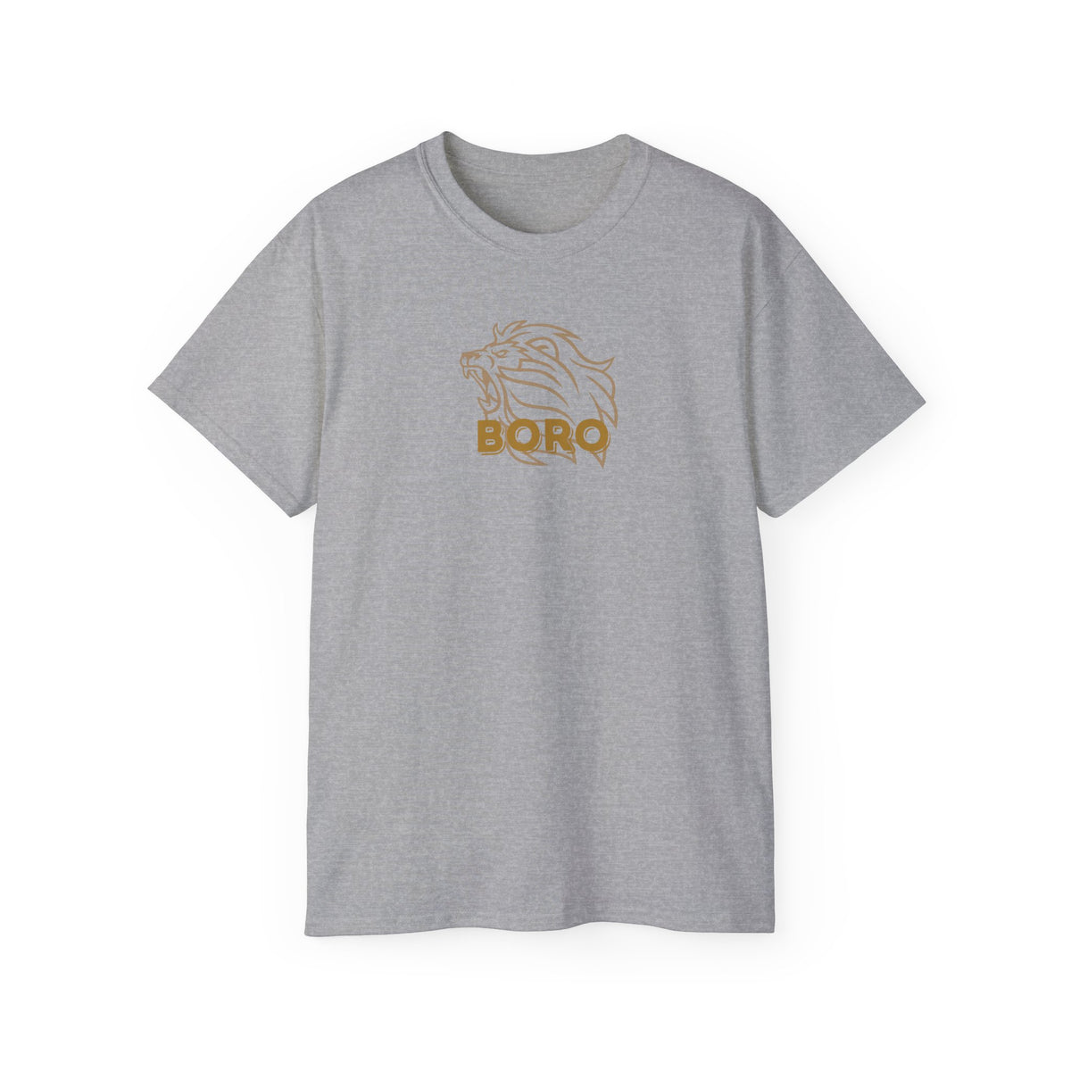 GOLD Roaring Lion BORO Football T-Shirt