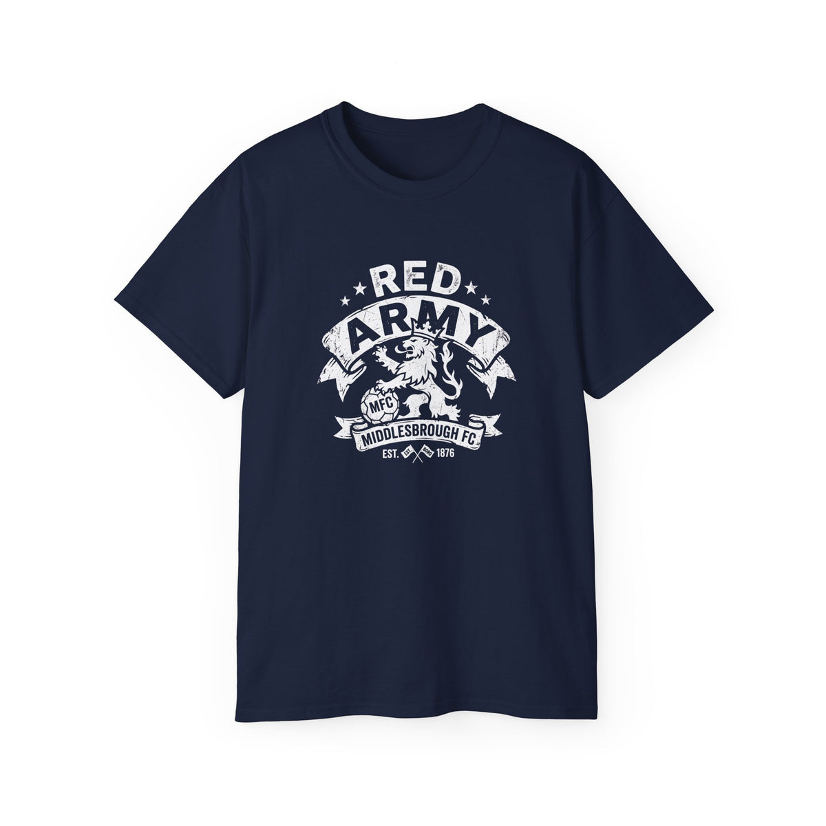 Red Army Middlesbrough FC Lion Shirt — BORO Fan Tee