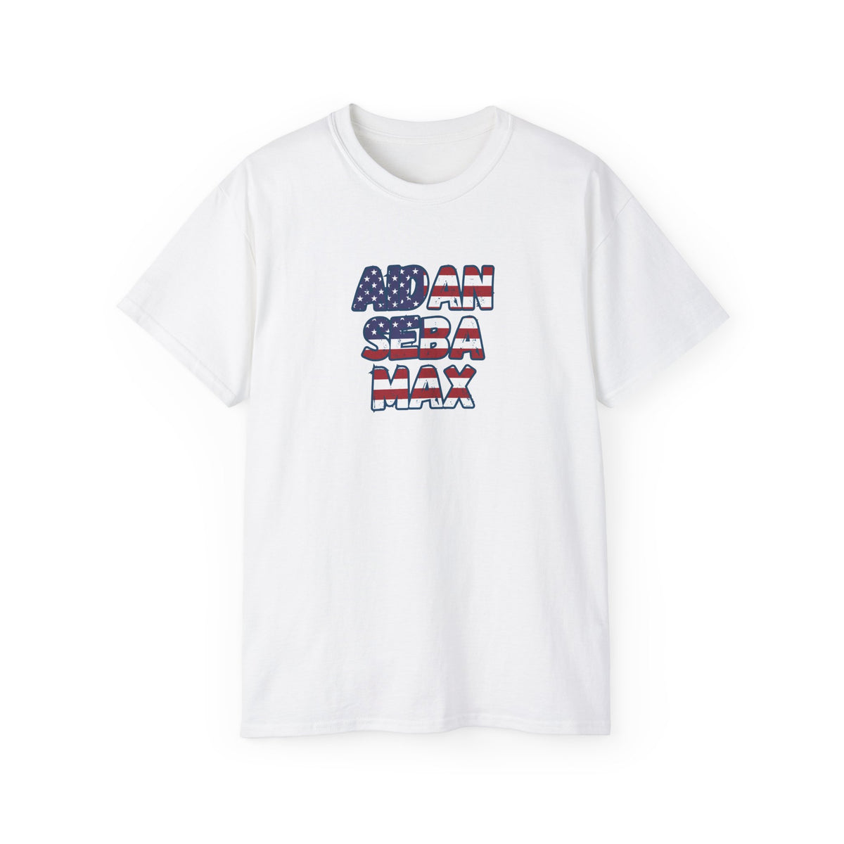 BORO's Midfield Trio Tee — AIDAN SEBA MAX USA  Graphic T‑Shirt