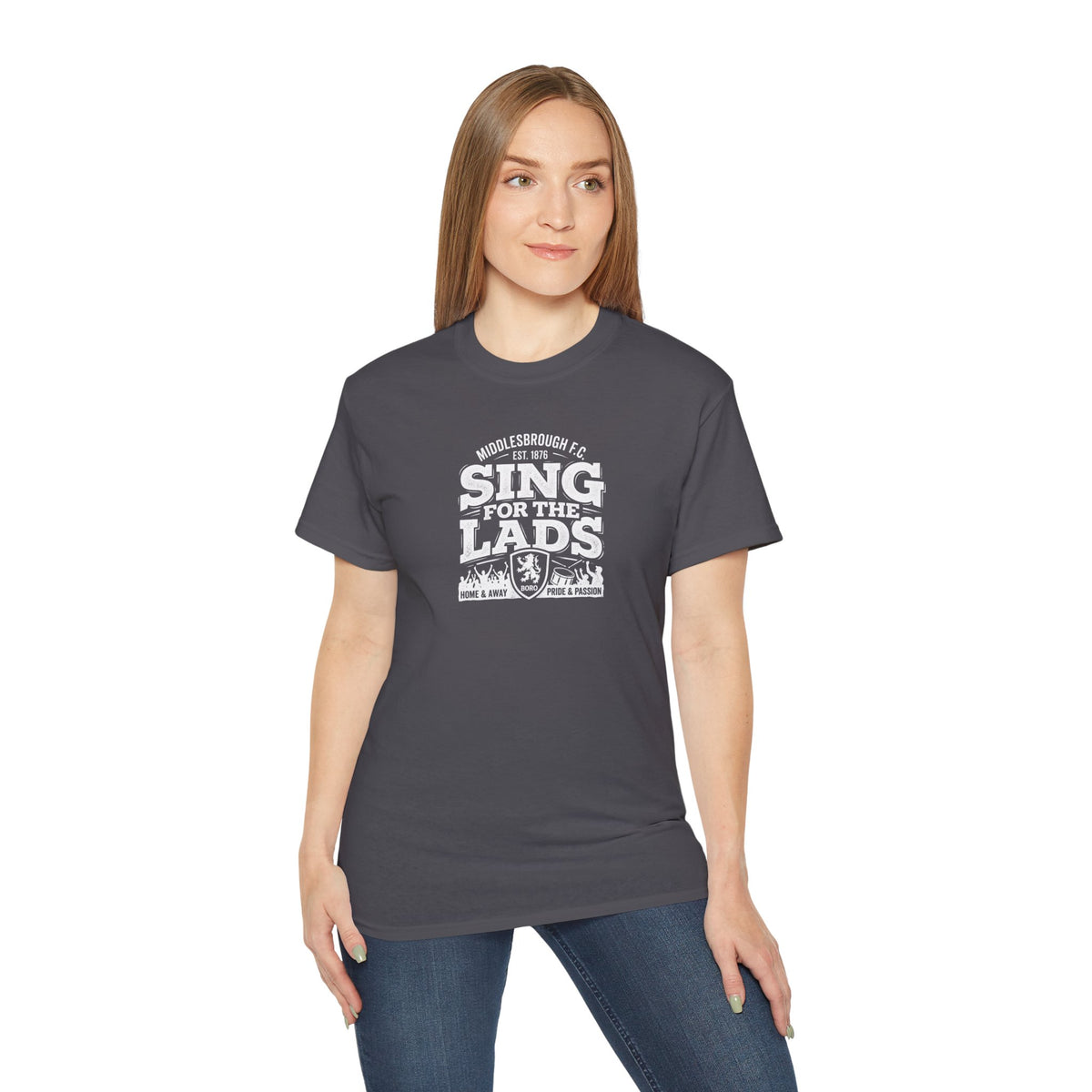 Sing for the Lads T-Shirt — Middlesbrough Football Fan Tee