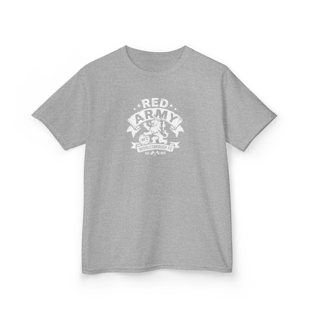 Kids T‑Shirt — "Red Army" BORO Mascot Graphic Tee for Children