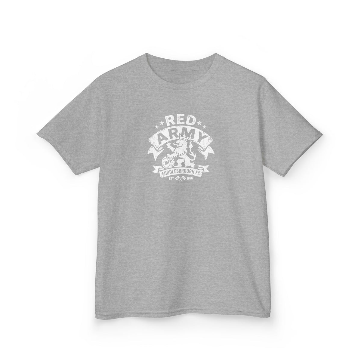 Kids T‑Shirt — "Red Army" BORO Mascot Graphic Tee for Children