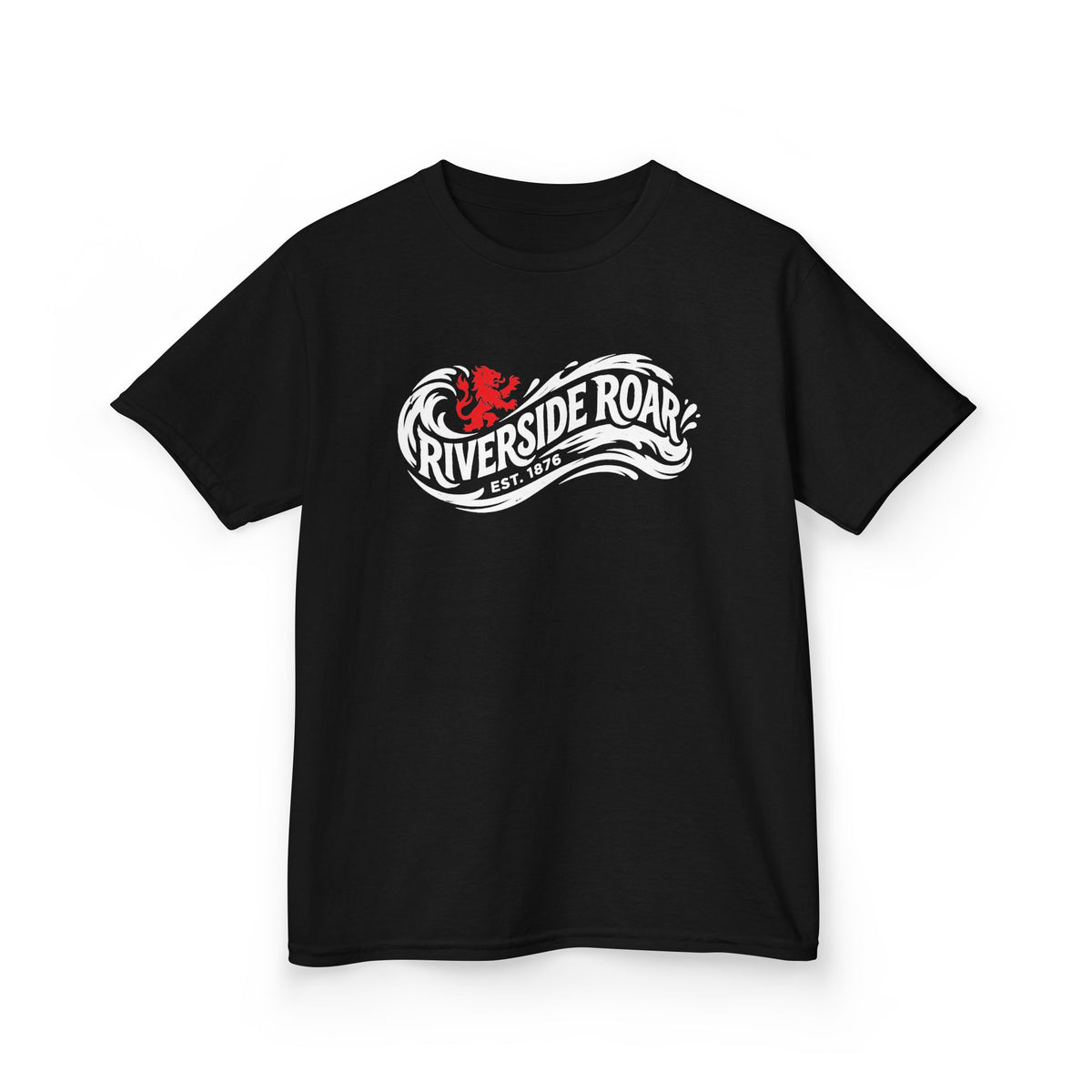 Kids T‑Shirt — Riverside Roar Middlesbrough fc Boro Wave Tshirt (Youth)