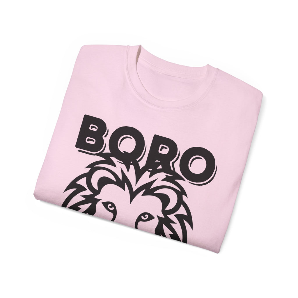 LARGE Black/Red Lion Mascot Tee – BORO 150 Years Commemorative T-Shirt