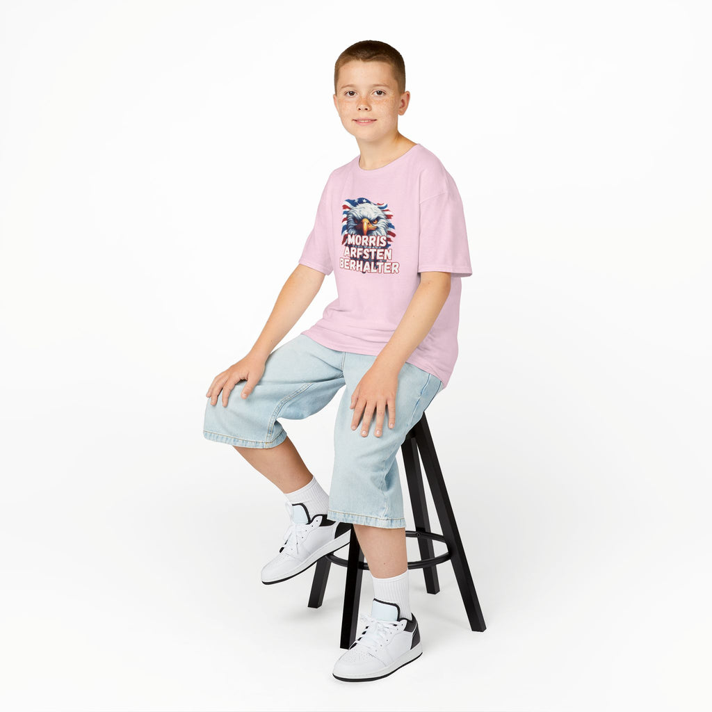 Kids Tee — Patriotic Eagle "Morris Arfsten Berhalter" BORO Graphic