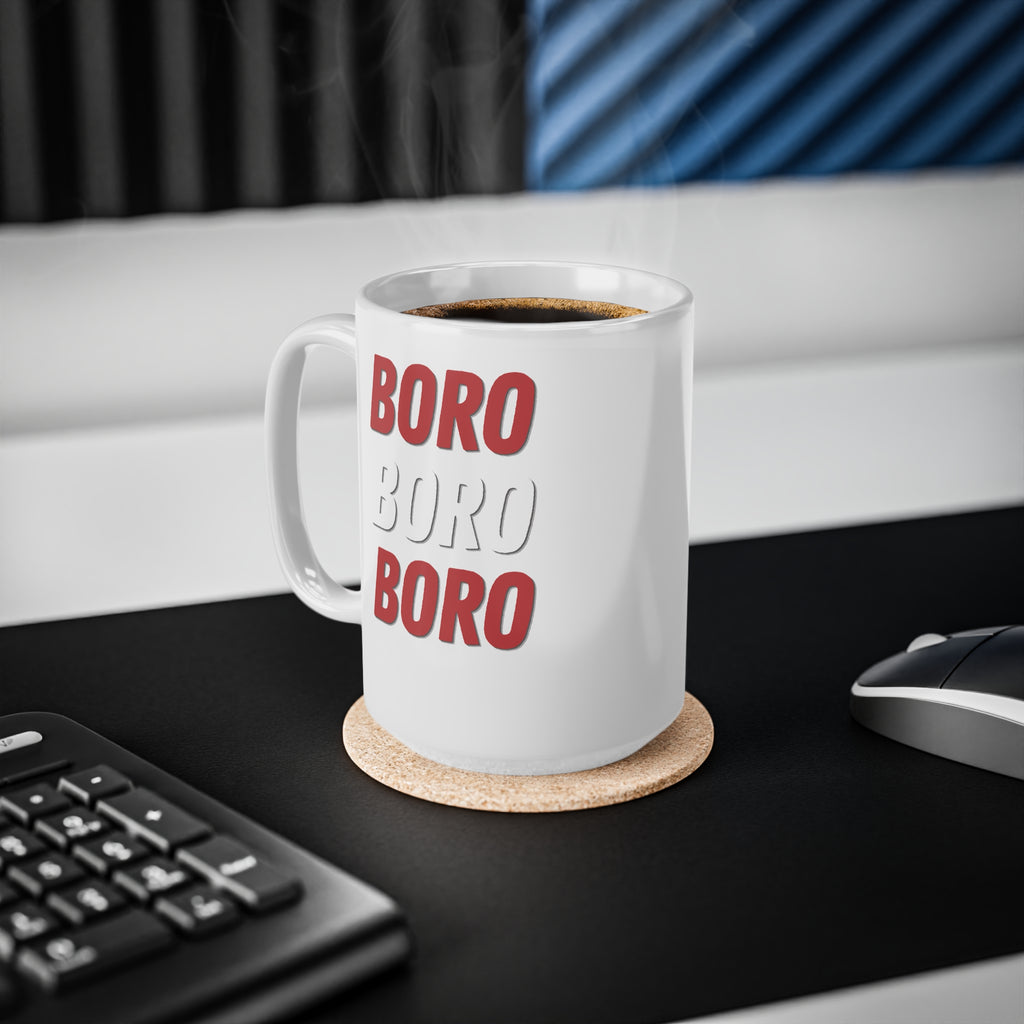 Boro Boro Boro Ceramic Coffee Mug — 11oz & 15oz