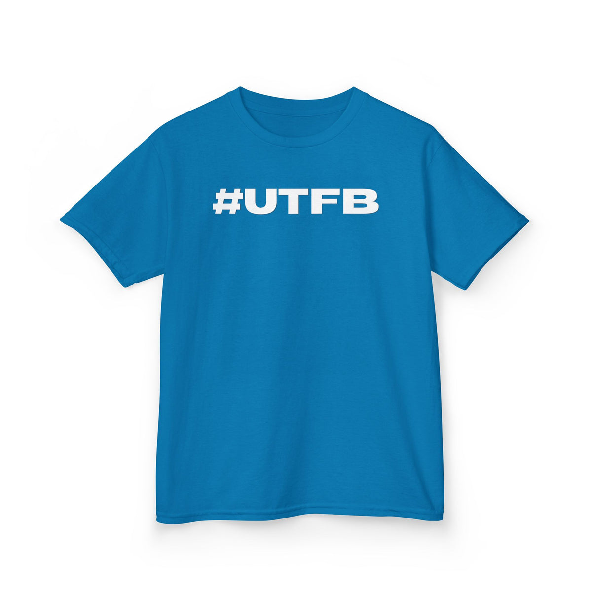 Kids BORO Tee — White #UTFB Graphic Youth T-Shirt